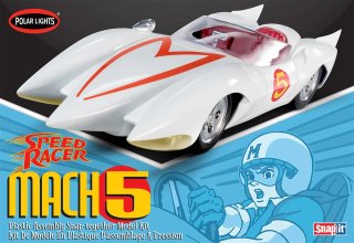 Polar Lights Speed Racer Mach 5 1/25 Snap Model Kit (Level 2)