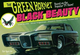 Polar Lights The Green Hornet Black Beauty 1/32 Model Kit Snap (Level 2)