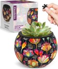 PieceRelax Puzzle Planter Colorful Poppies Style 80 pièces