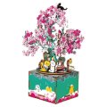 Boite de Musique en Bois/DIY Wooden Music Box - Cherry Blossom Tree