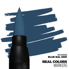 AK Interactive - Real Colors Marker - Blue Ral 5001