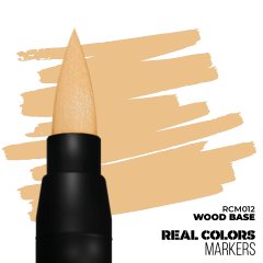 AK Interactive - Real Colors Marker - Wood Base
