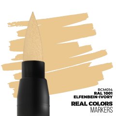 AK Interactive - Real Colors Marker - Ral 1001 Elfenbein-Ivory 
