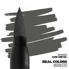 AK Interactive - Real Colors Marker - Gun Metal