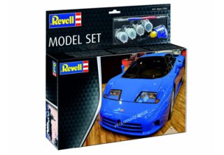 Revell Bugatti EB 110 Model Kit 1/24 (Colle et peintures incluses)