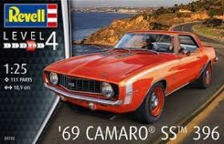 Revell - 69 Camaro SS 396 1/25