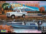 RMX - 1980 Ford Bronco With Bass Boat & Trailer Set 1/24