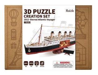 Rolife 3D Puzzle Creation Set 1912 Eternal Atlantic Voyager 433 PCS 