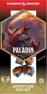 D&D Adventure Dice Paladin Orange & Blue