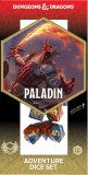 D&D Adventure Dice Paladin Orange & Blue