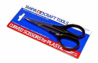 Tamiya - Curved Scissors for Plastic