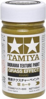 Tamiya - Diorama Texture Paint Grass Effect Khaki 100ml