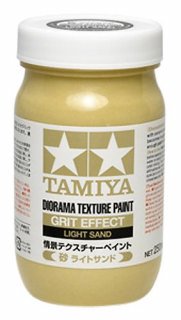 Tamiya - Diorama Texture Paint Grit Effect Light Sand 250ml