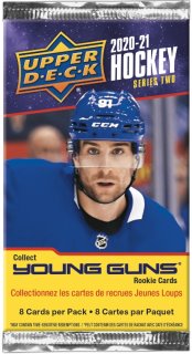 2020-21 Upper Deck Series 2 Retail - Paquets