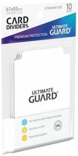 Ultimate Guard Card Dividers Blanc 67mm x 93mm paquet de 10