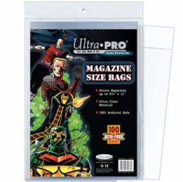 Magazine Size Bags - 8 3/4 X 10.5