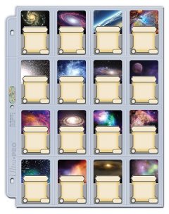 Feuille 16 Pochettes (Fits Mini American BG Sleeves)