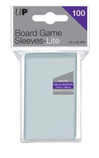 Up BG Lite Sleeves - Mini European  - 100 Ct - 44x68mm