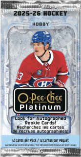 2025/26 Ud O-Pee-Chee Platinum Hockey Hobby - Paquets