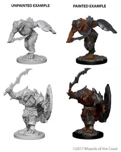 DnD Unpainted Mini: Dragonborn Male Fighter