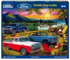 White Mountain Family Day At The Lake 1000 PCS Puzzle