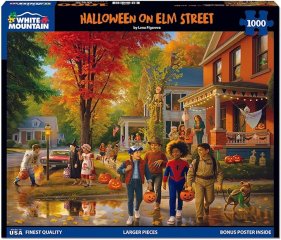 White Mountain Halloween On Elm Street 1000 PCS Puzzle