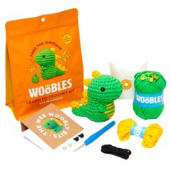 The Woobles Fred The Dinosaur (Learn To Crochet Kit)