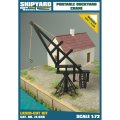 Portable Dockyard Crane 1/72 Laser Cut