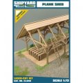 Plank Shed 1/72 Laser Cut