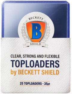 Beckett Sheild Top Loader 35pt / Protecteur a carte 35pt paquet de 25