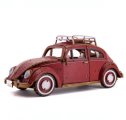 Azone Co. Volkswagen Beetle (Type 1) 1949 Red Vintage Wa-Gu-Mi Wooden Art Premium Edition (483 Pcs)