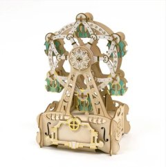 Azone Co. Ferris Wheel With Music Box Wa-Gu-Mi Wooden Art (Level 3)