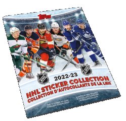2022/23 Topps Nhl Stickers - Album Kit Avec 34 paquets