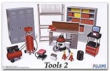Fujimi - Garage Tool Set #2 (Compressor, Shop Vac, Lockers, etc.) 1/24