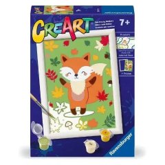 Creart - Fantastic Fox Peinture par Numéros