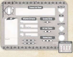 D&D Token Set: Fighter