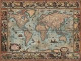 Heye - Willem Blaeu World, Map Art 