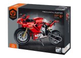 IM.Master Building Block Motorcycle Red