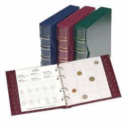 Album Numis Classic Pour La Monnaie Avec Étui -  Bleu 
