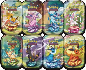 2025 Pokemon Sv8.5 Prismatic Evolutions - Mini Tins