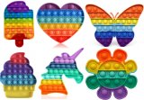 Pop It Fidget Series #4 Joyful Rainbow / Arc-en-ciel joyeux
