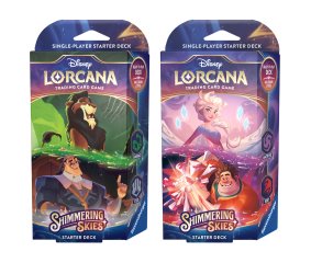 2024 Disney Lorcana 5: Shimmering Skies Starter Deck -Emerald Steel