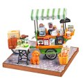 Rolife Travel Street Aromatic Coffee Cart DIY Kit