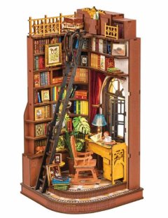 Rolife Book Nook & Wonderland Silent Corner Study 3D Puzzle