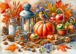 Jacarou - Rustic Autumn Arrangement