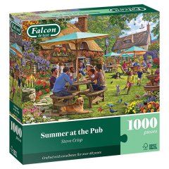 Falcon Puzzle Summer At The Pub 1000 pièces