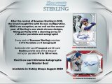 2021 Bowman Sterling Baseball Mini Boite (1x auto par mini boite)