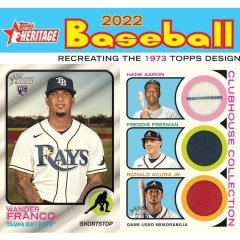 2022 Topps Heritage Baseball Hobby - Boite