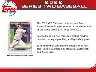 2022 Topps Baseball Series 2 Hobby - Boite