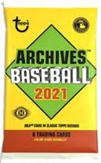 2021 Topps Archives Baseball Hobby - Paquets